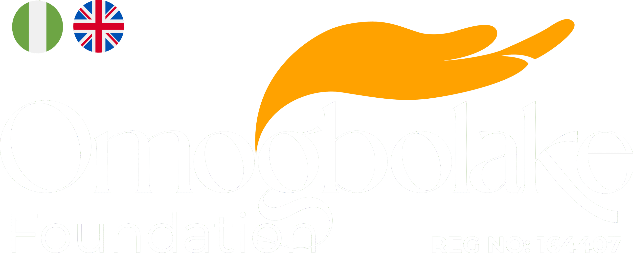 Omogbolake foundation logo white